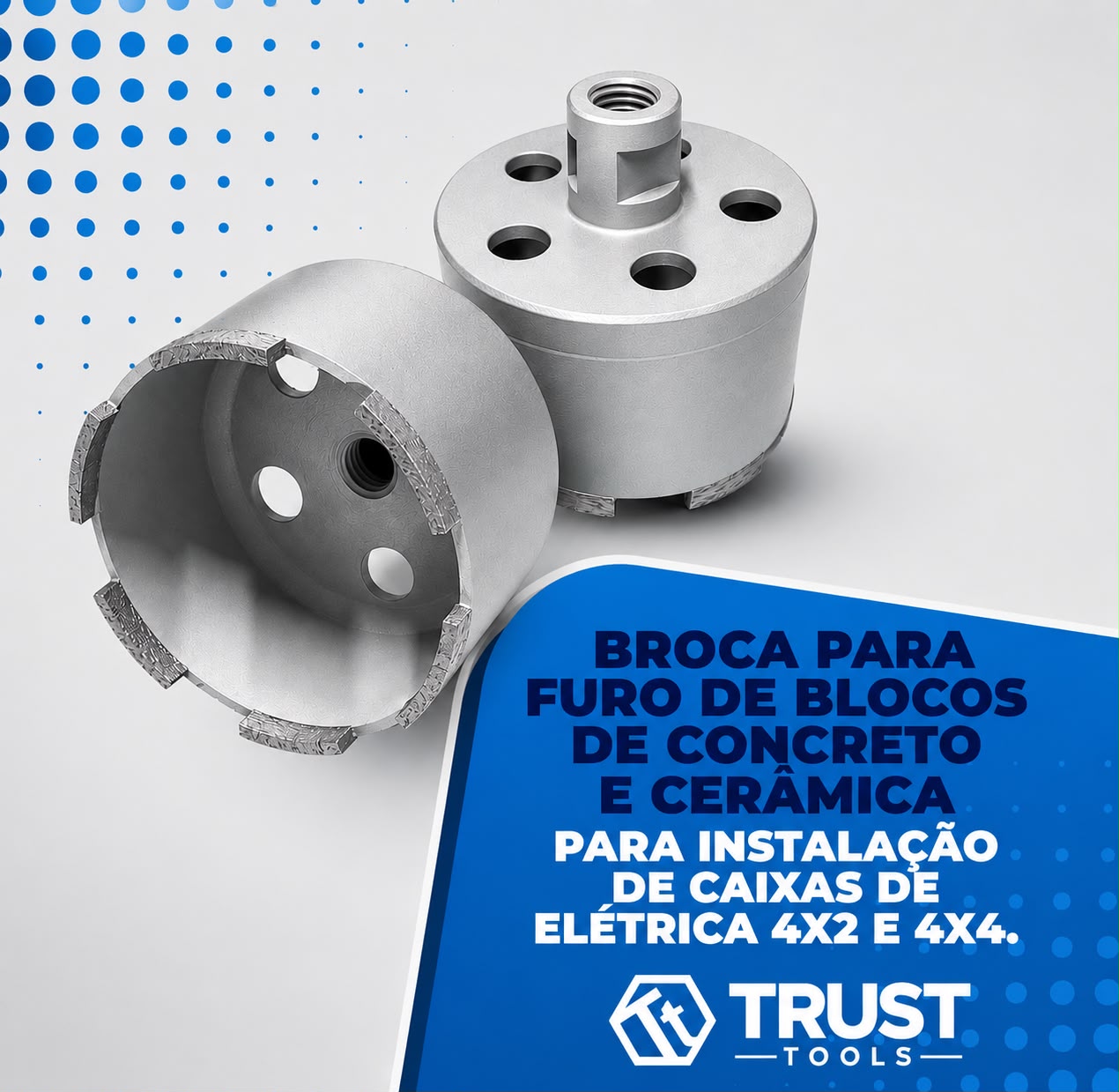 Broca com pescoço
